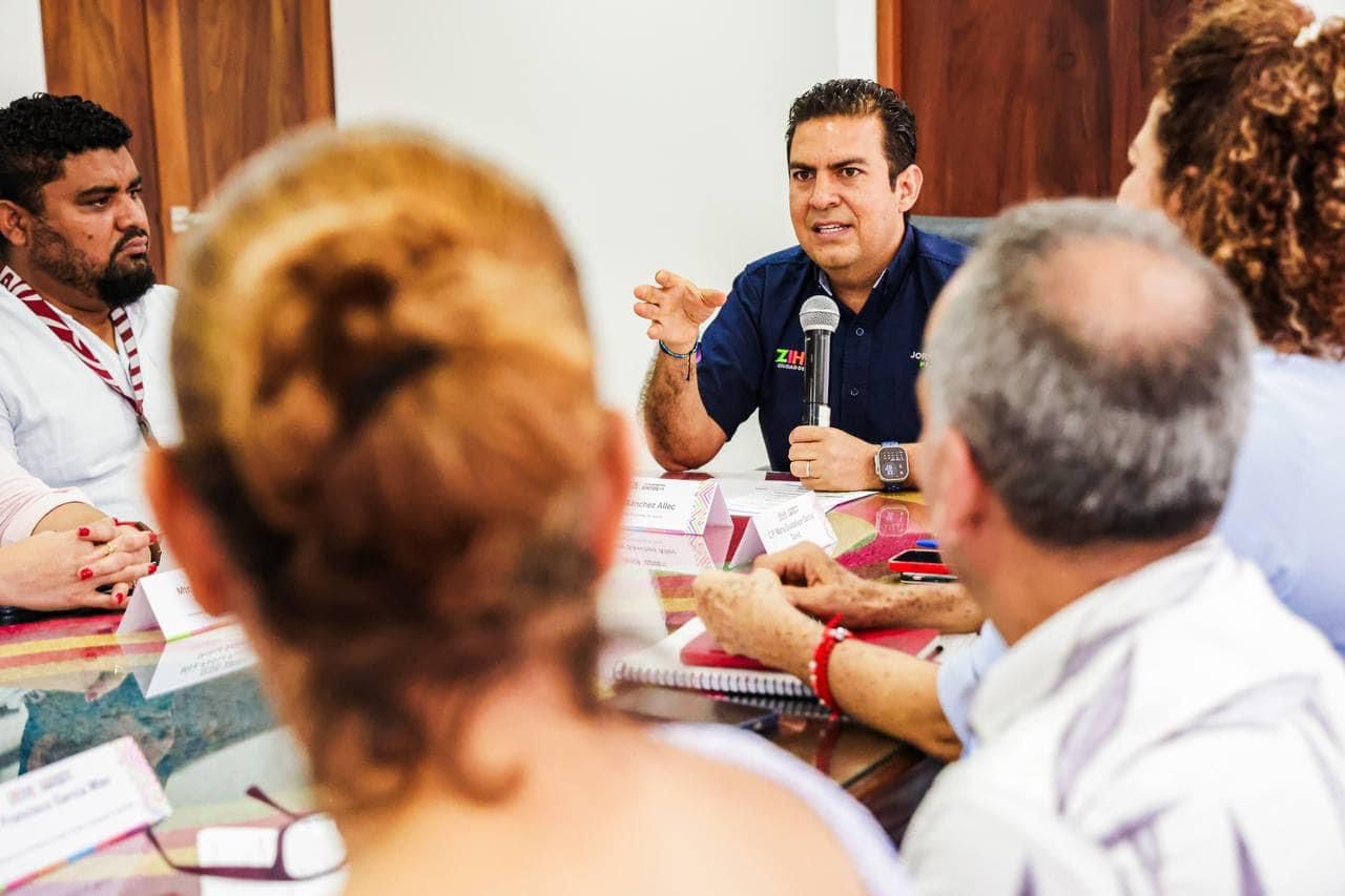 Presidente Jorge Sánchez Allec encabeza trabajos para actualizar Plan Municipal de desarrollo Urbano 2023