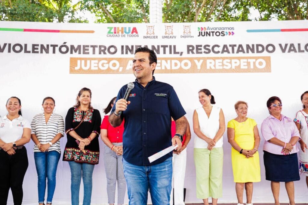 Buscamos erradicar la  violencia entre la población infantil de Zihuatanejo: Jorge Sánchez Allec