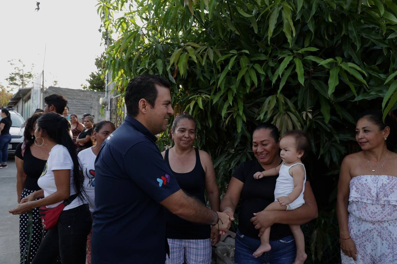 Alcalde Jorge Sánchez Allec arranca construcción de espacio público en colonia Ampliación 24 de Abril