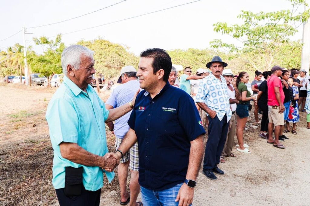 Gobierno de Jorge Sanchez arranca la construcción de un nuevo espacio deportivo y esparcimiento para la comunidad de Playa Blanca