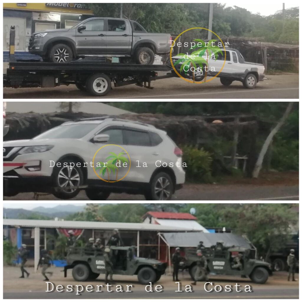 Aseguran camionetas con reporte de robo en La Unión