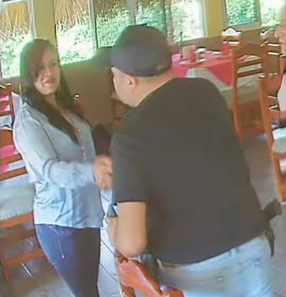 Exhiben en video a Norma Otilia reunida con supuesto líder de grupo criminal