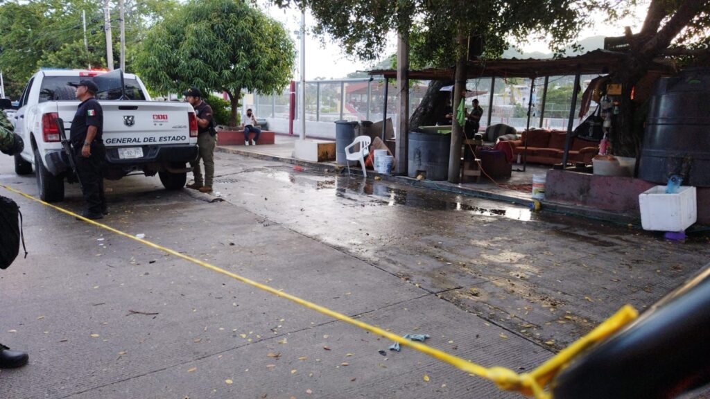 Acapulco… Matan a balazos a un hombre al lado de la Unidad Deportiva Vicente Suárez