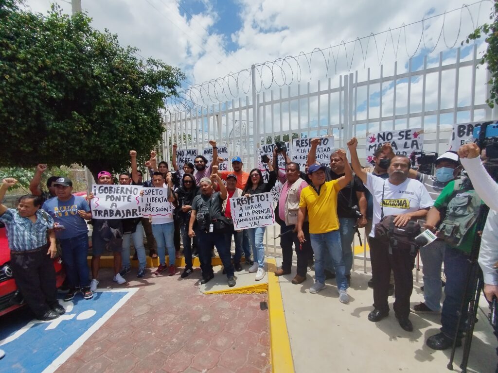 El asesinato ocurrió en Acapulco… Reporteros de Chilpancingo protestan por el homicidio de Nelson Matus Peña
