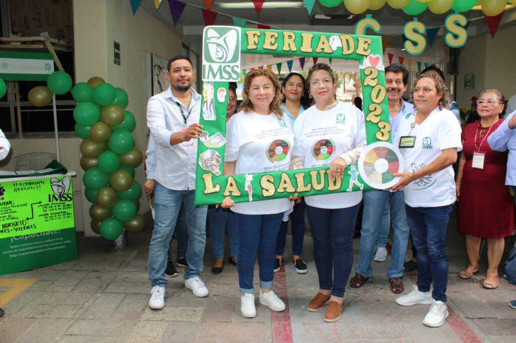 Realiza IMSS Guerrero primera Feria de la Salud para trabajadores del Seguro Social y sus familias