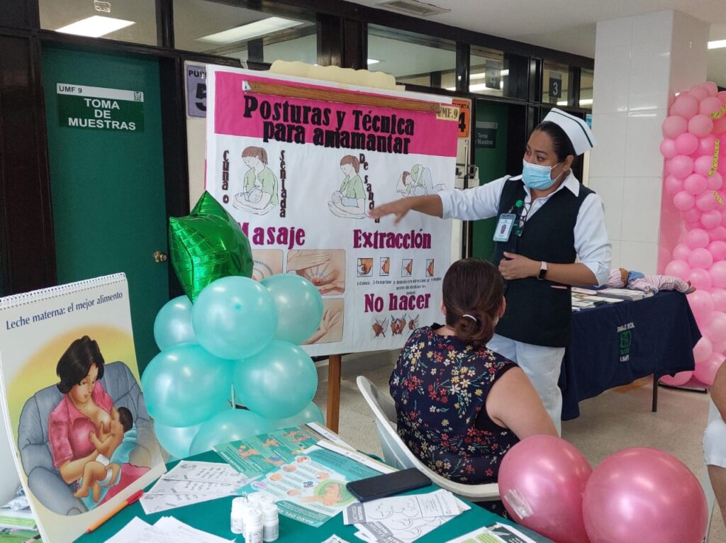 Realiza IMSS Guerrero actividades en Semana Mundial de Lactancia Materna