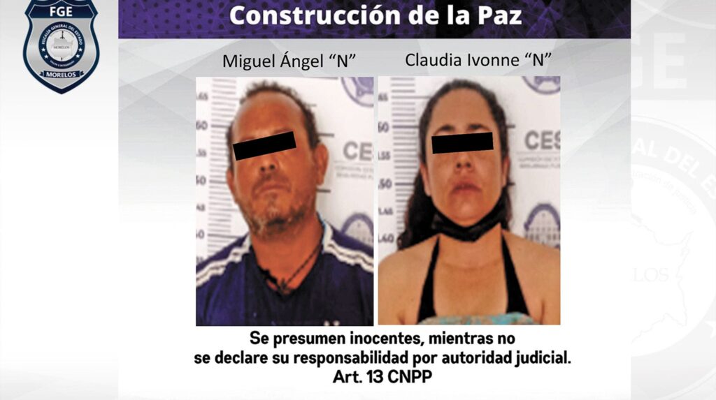 Aseguran a pareja acusada de plagio en Puente de Ixtla