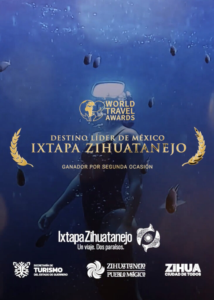 Ixtapa-Zihuatanejo destino líder de México en los World Travel Awards
