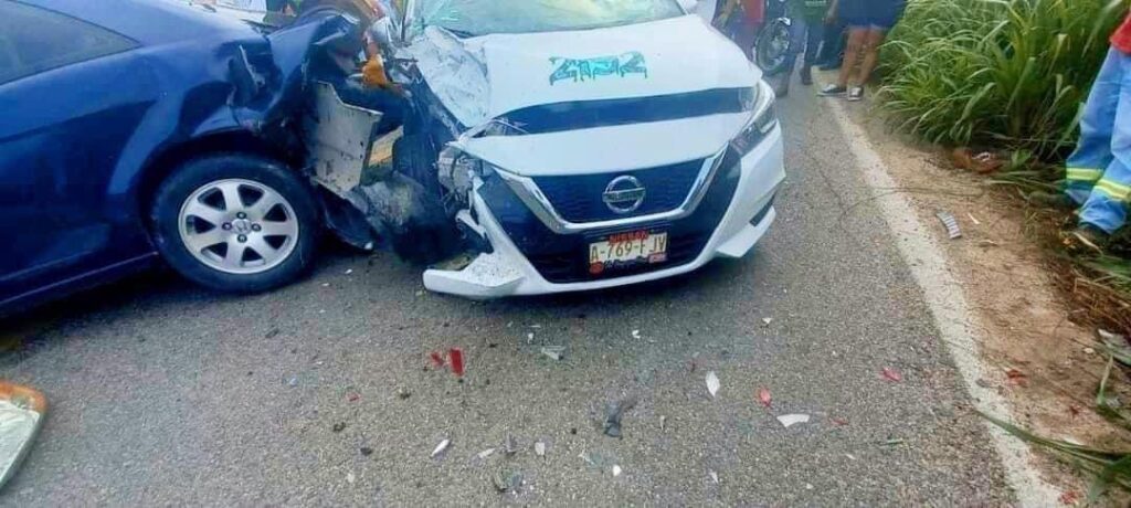 Varios heridos en San Jerónimo de Juárez Por Accidente