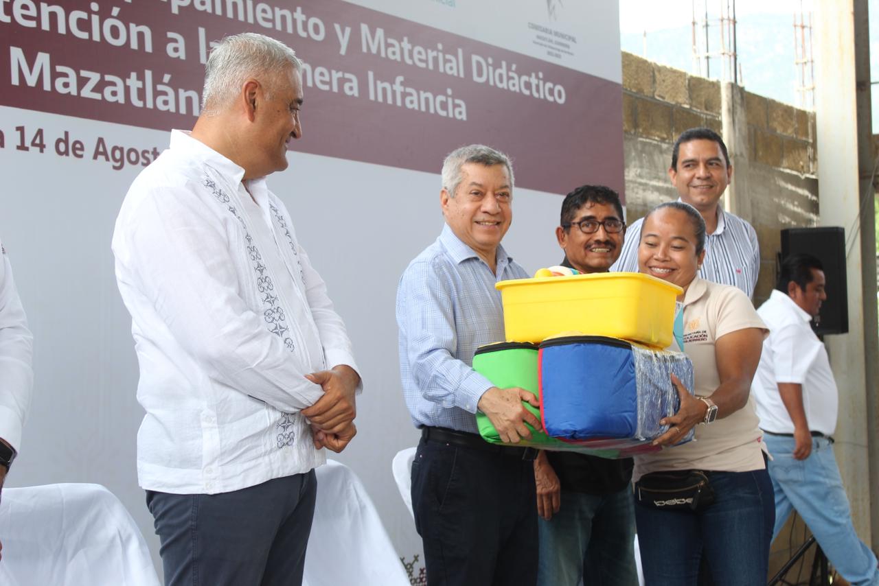Inauguran “Centro Comunitario de Atención a la Primera Infancia” (CCAPI), en la comunidad de Mazatlán
