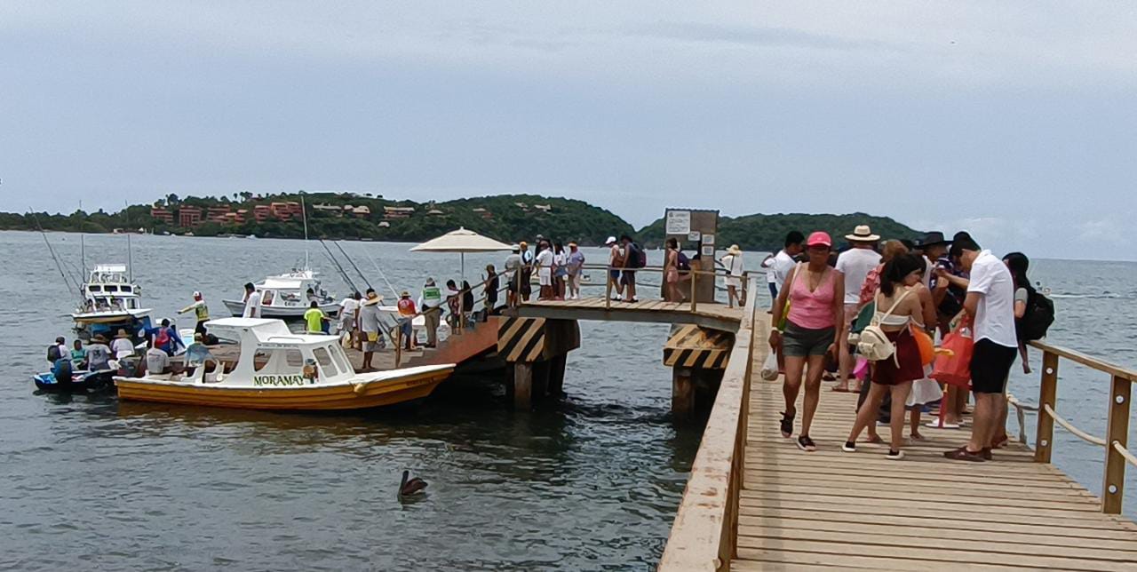 Arranca inicio de semana con buena ocupación en playas
