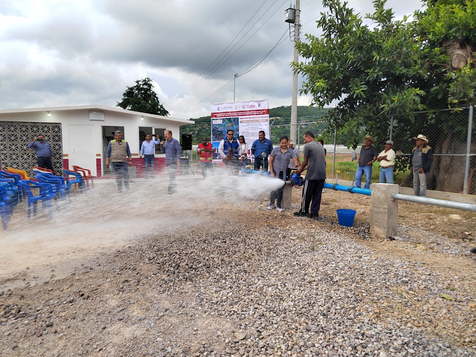 Construyó CAPASEG sistema de agua para más de 4 mil habitantes de Nejapa, municipio de Chilapa