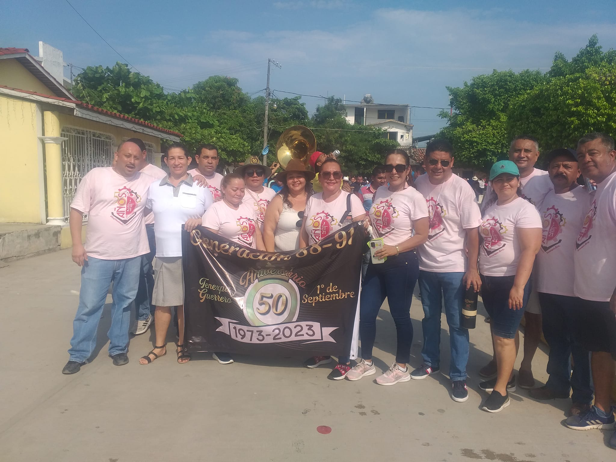 Cumple 50 aniversario la secundaria técnica Pablo Galeana de Tenexpa