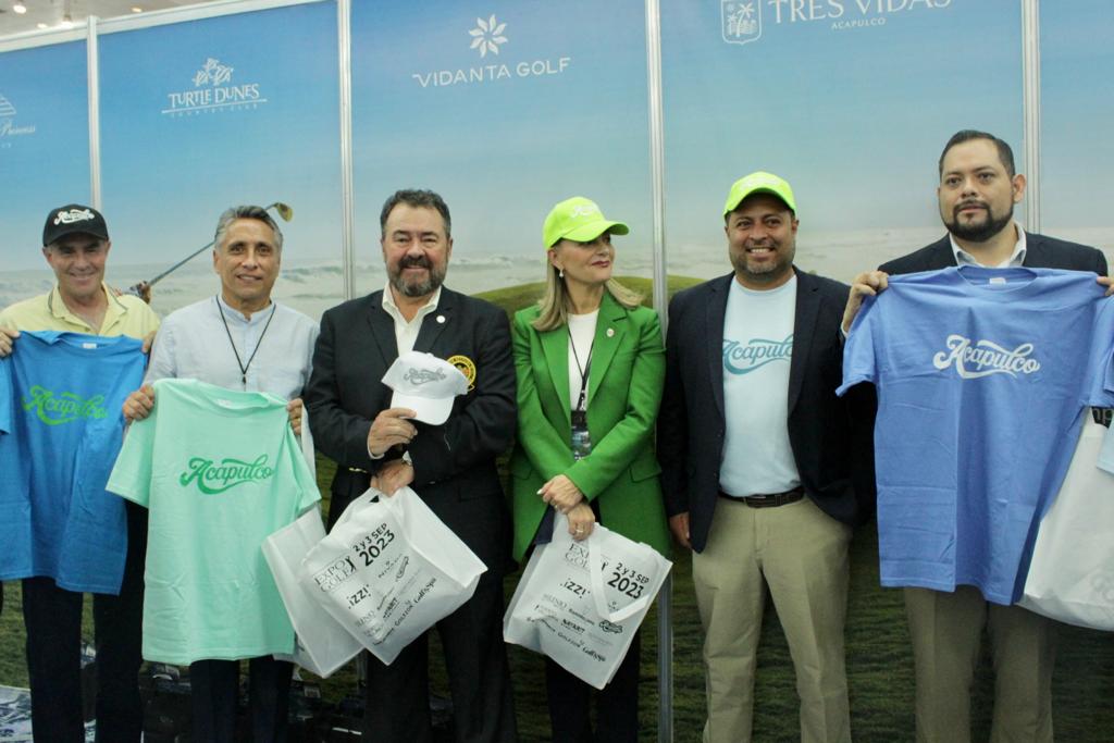 Inicia la Expogolf 2023 en la Ciudad de México, donde Acapulco es reconocido como la mejor opción para la práctica de este deporte