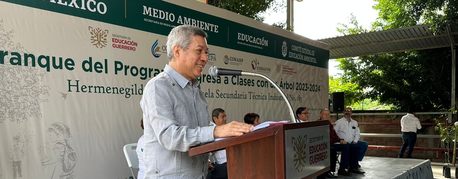 Arranca el programa “Regreso a clases sembrando un Árbol 23- 24” en Chilpancingo
