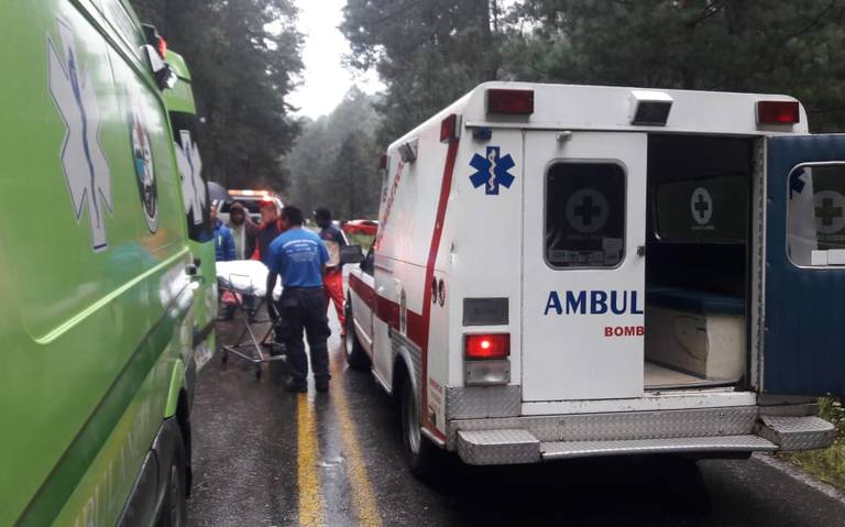 Se vuelca vehículo militar en Michoacán; hay seis heridos