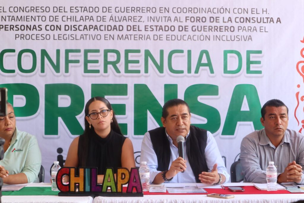 Invita el Congreso a participar en la consulta a personas con discapacidad en Chilapa