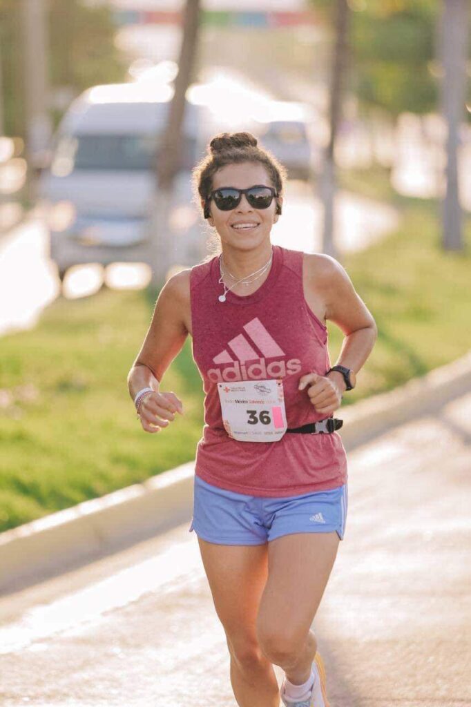 La atleta azuetense Coral Álvarez estará en el maratón de Chicago