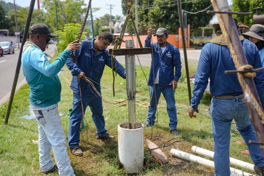 CAPAZ considera factible dotar a Zihuatanejo de nuevo pozo abastecedor de agua potable