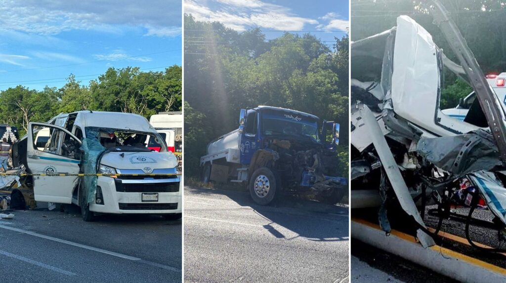 Accidente en la Carretera Tulum-Playa del Carmen: Se Reportan al Menos 7 Muertos y 12 Heridos