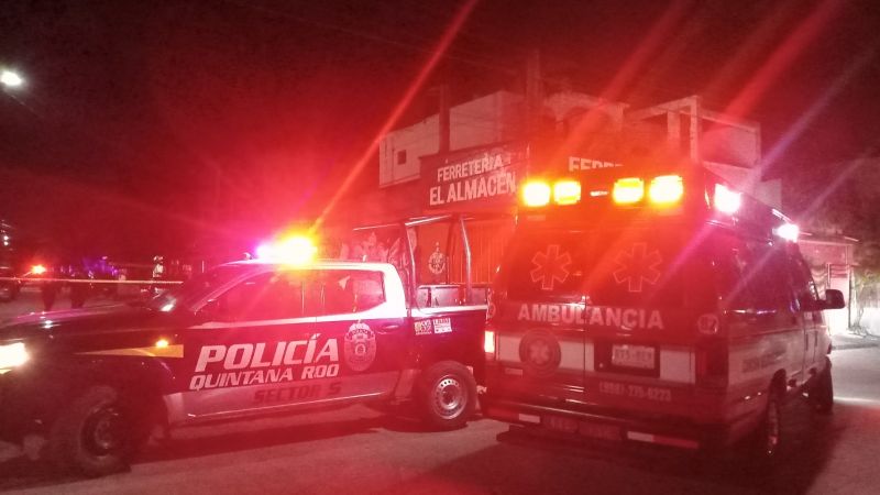 Balacera en Cancún desata el caos