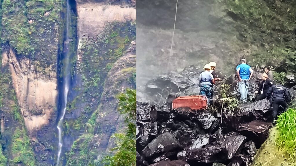 Muere uno y dos más quedan lesionados tras caída en cascada de Tepoztlán