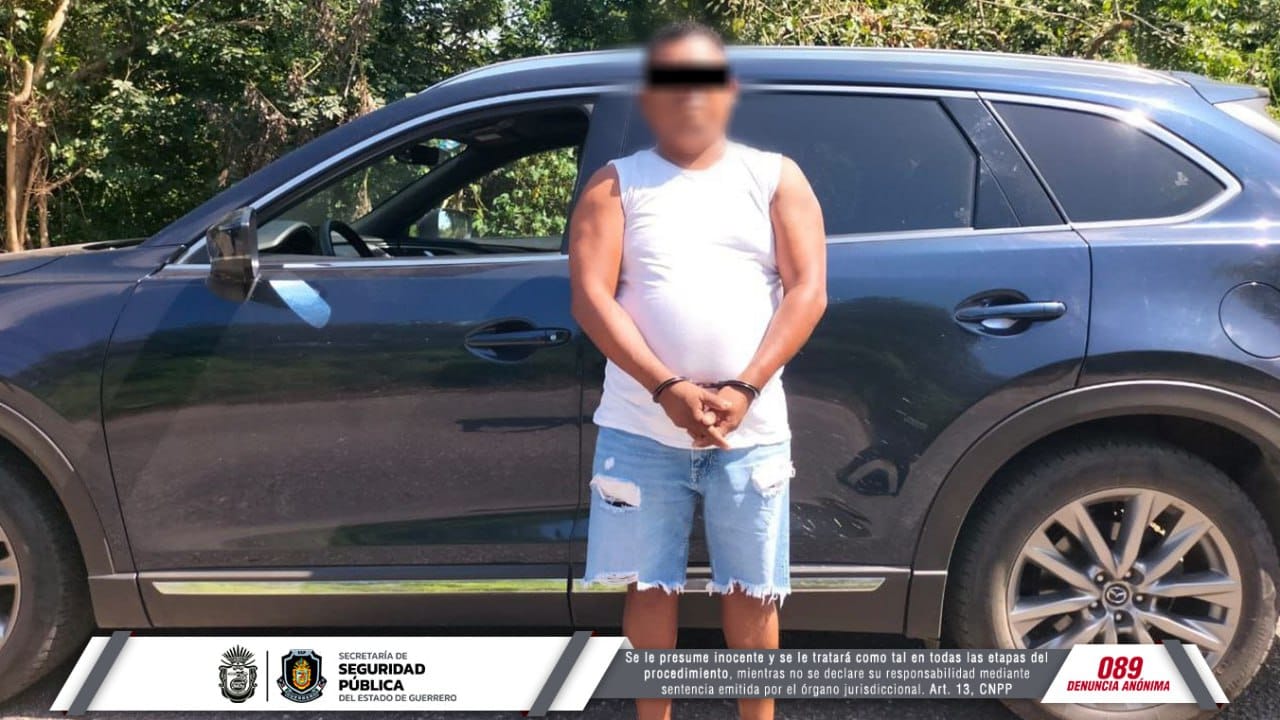 Detiene la policía estatal a una persona en el municipio de Florencio Villarreal