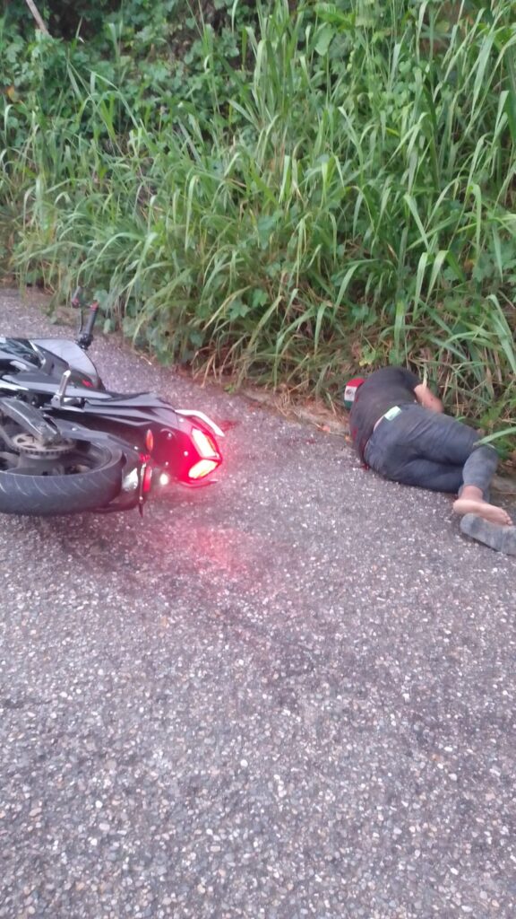 Atacan a balazos a motociclista en la Ometepec-Xochistlahuaca