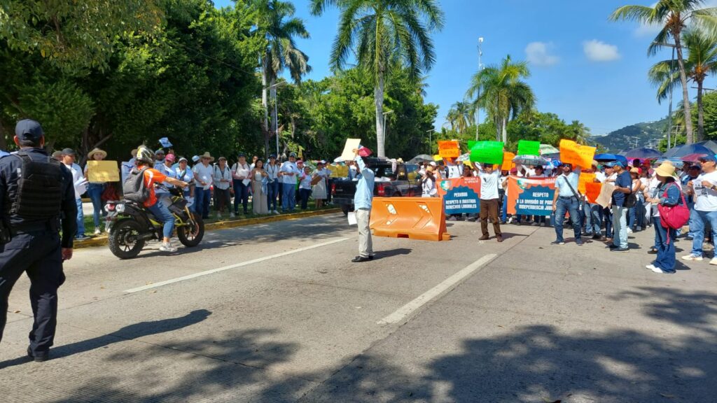 Para el domingo… Anuncian marcha trabajadores del Poder Judicial de la Federación, en Acapulco