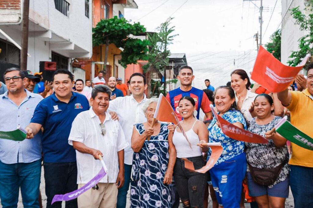 Presidente Jorge Sánchez anuncia nueva obra en Colonia 12 de Marzo