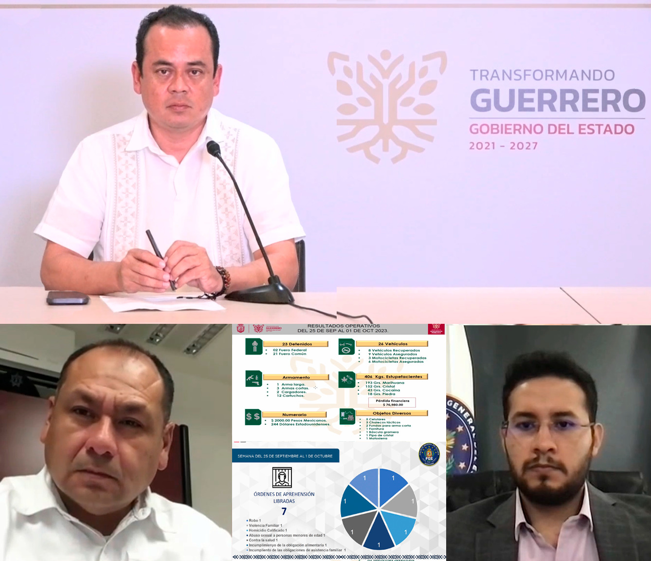 Fortalece Guerrero trabajo operativo de seguridad y vigilancia en Chichihualco