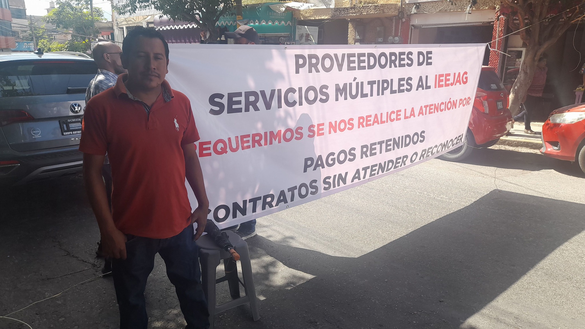Se niegan en el IEEJAG a pagar adeudos a empresarios, denuncian