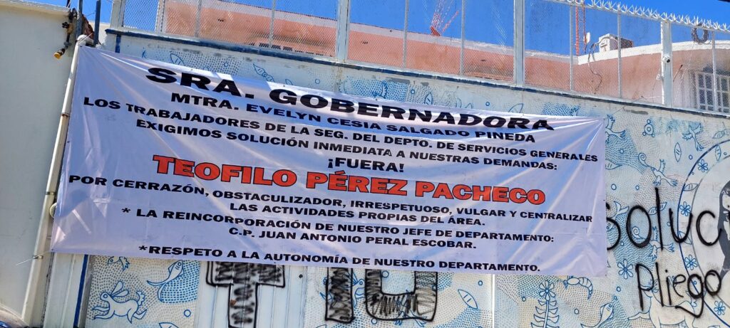 Chilpancingo… Cetegistas insisten en el cese de 2 funcionarios de la SEG