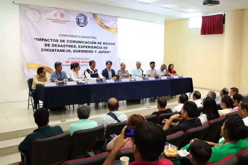 Desarrollan Congreso, UAGRO y SPC conferencia magistral sobre Protección Civil
