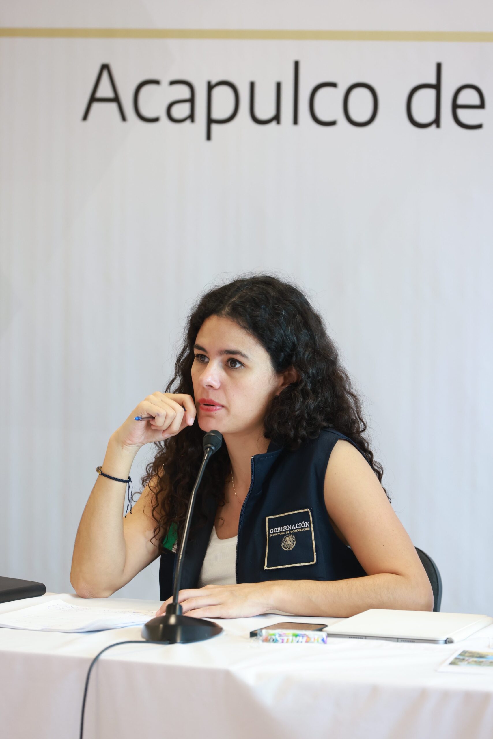 Luisa María Alcalde, secretaria de Gobernación: “Se avanzará mucho” en la investigación de la desaparición de los 43 normalistas