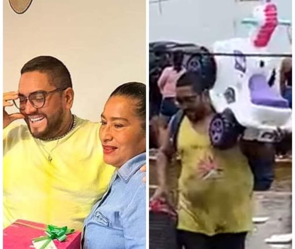 Funcionario de Abelina López captado en actos de rapiña tras huracán Otis