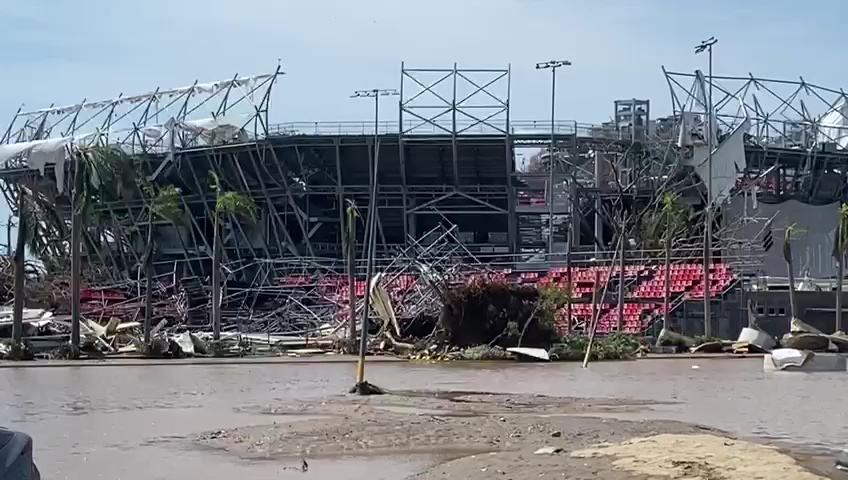 Tras los daños que le causó Otis… La Arena GNP de Acapulco será reabierta el 23 de febrero de 2024