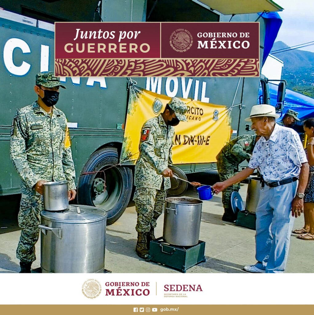 Arriban 210 Militares a Acapulco para brindar apoyo humanitario tras Otis