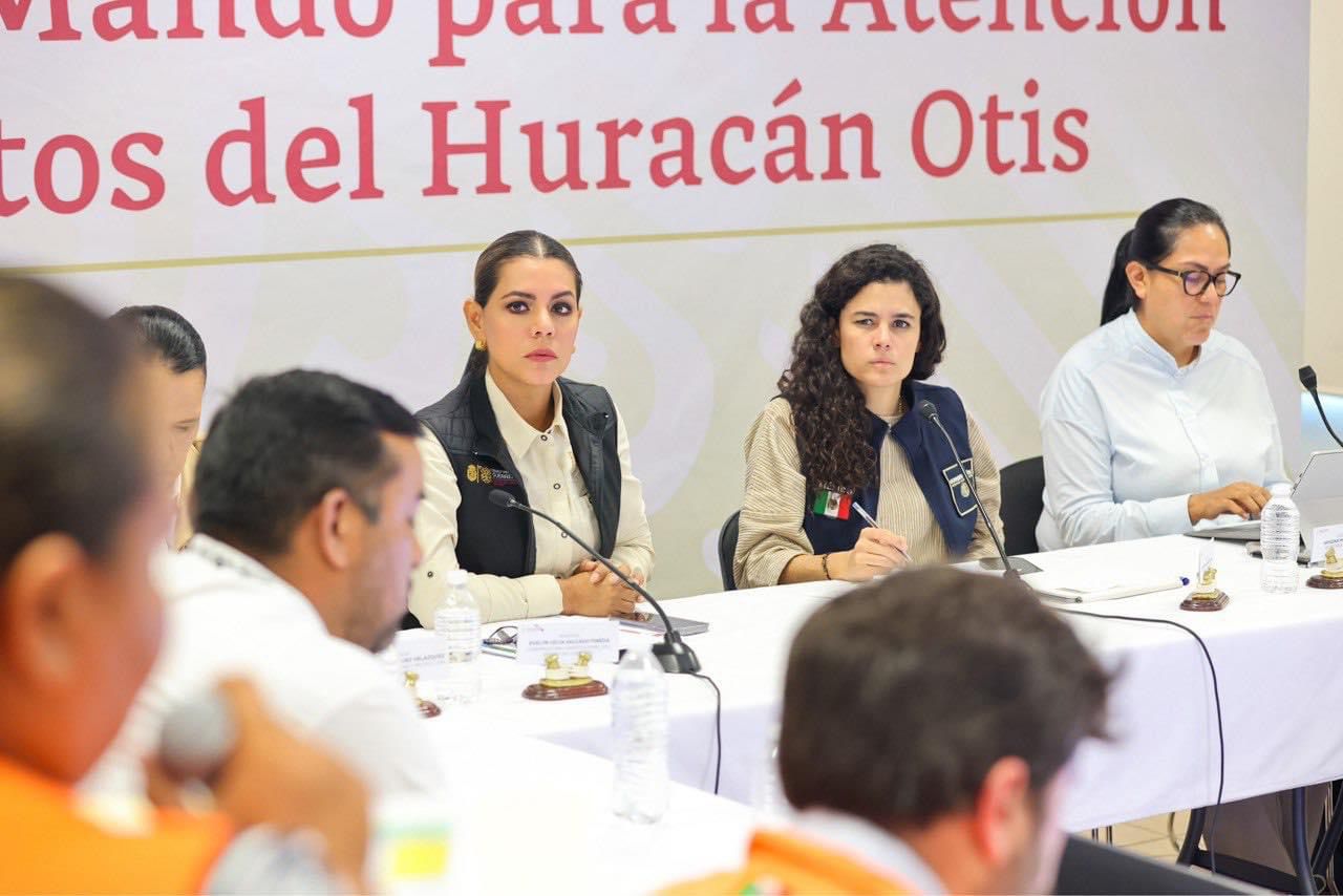Se reúnen Evelyn Salgado y la titular de la secretaría de gobernación, Luisa María Alcalde para dar seguimiento a la recolección de residuos sólidos