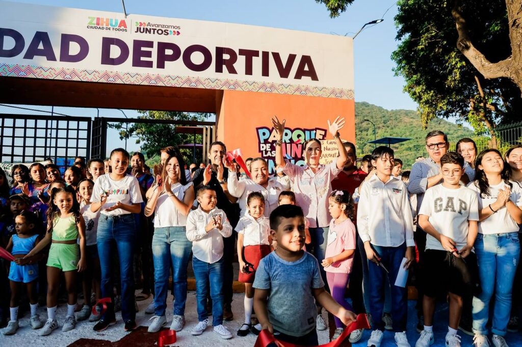 Presidente Jorge Sánchez inaugura Parque de las Niñas y Niños