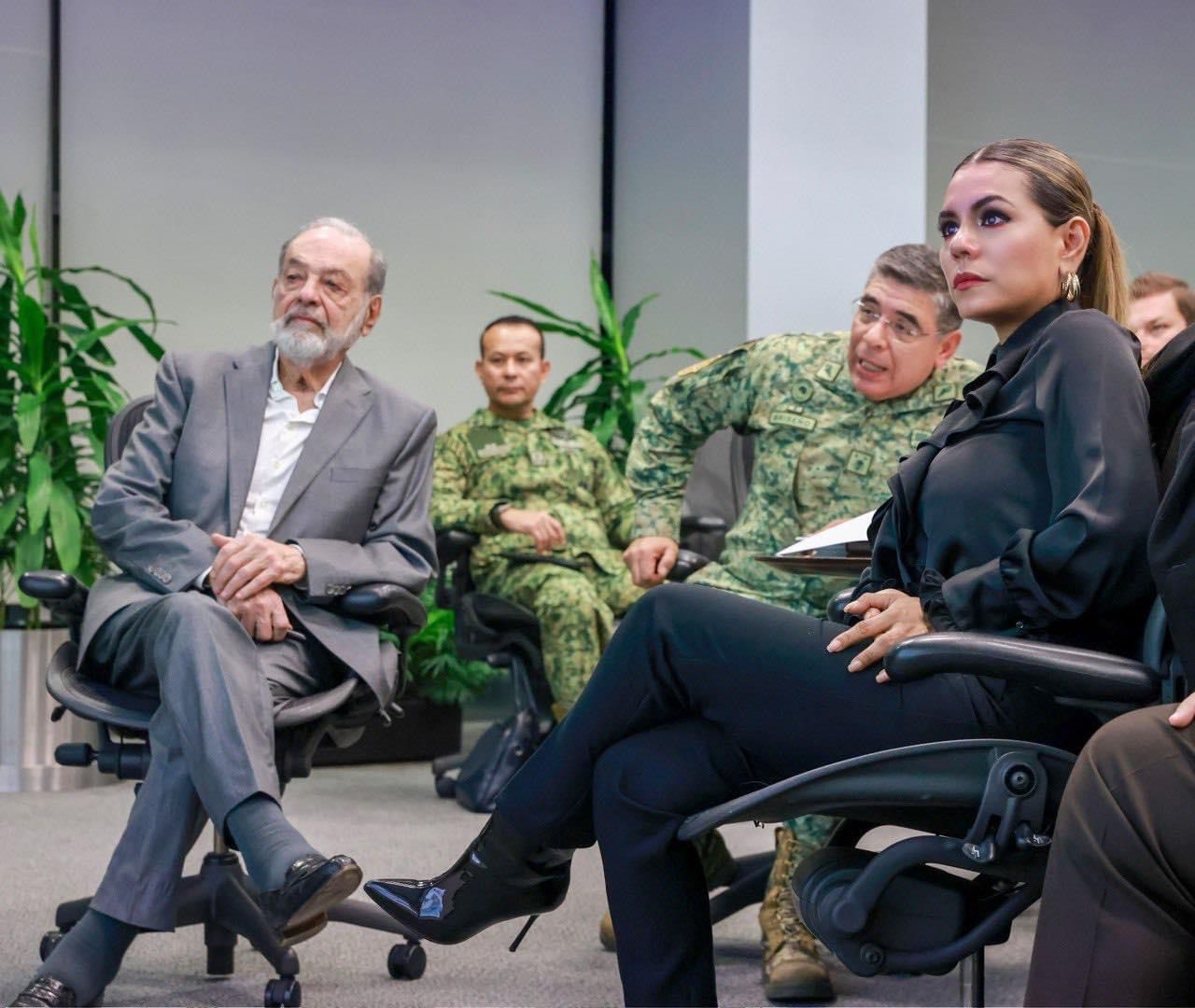 Evelyn Salgado y Carlos Slim avanzan con proyectos en la reactivación económica de Acapulco