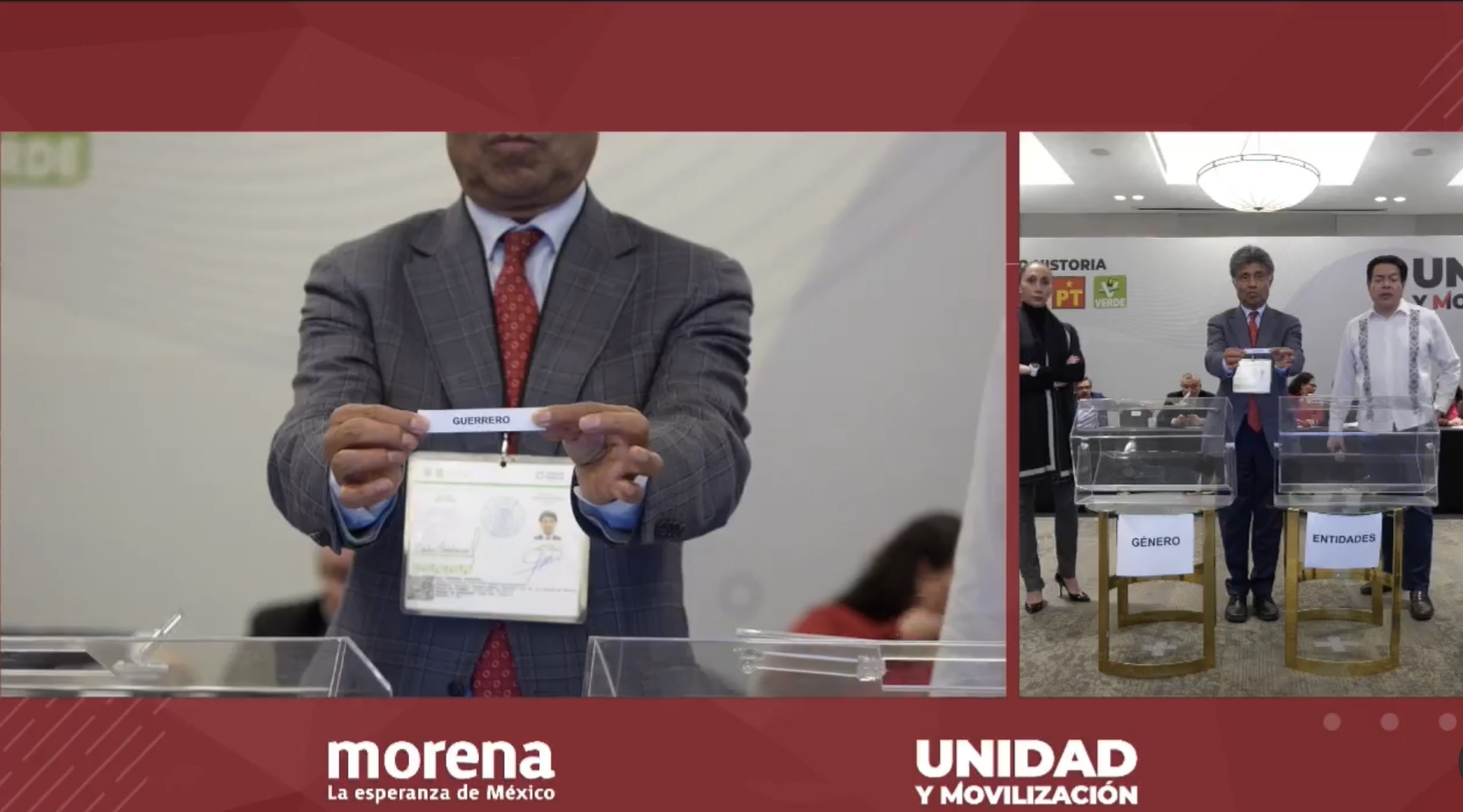 En Guerrero… En Morena, la primera fórmula al Senado de la República la encabezará una mujer