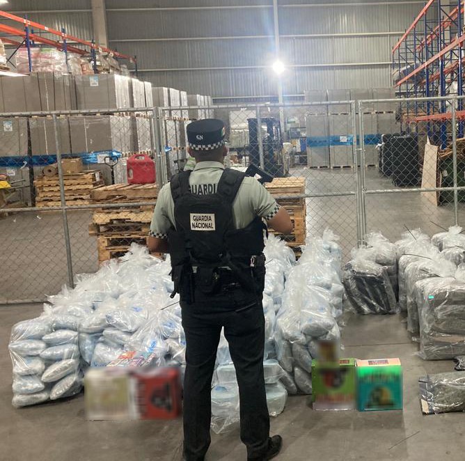 Frenan intento de envío de marihuana a Cancún: 598 Kilos asegurados en aeropuerto de Guadalajara