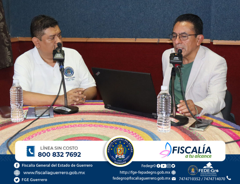 Revela el titular de la Fiscalía Especializada… En Guerrero, es baja la judicialización de denuncias de delitos electorales