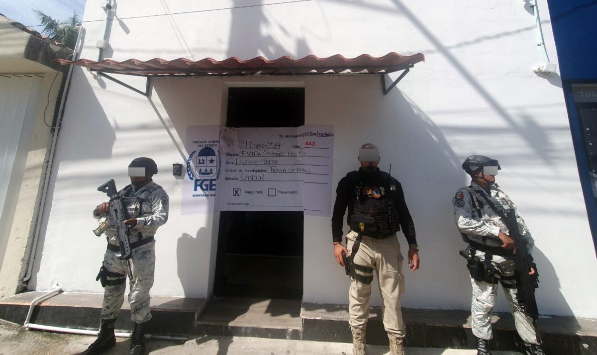 Cateo en Playa del Carmen lleva al rescate de tres víctimas de trata