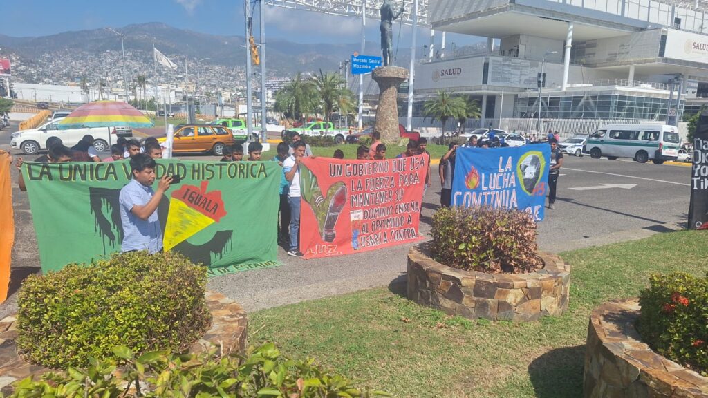 En Acapulco… Al gobierno federal no le interesa el Caso Ayotzinapa: normalistas