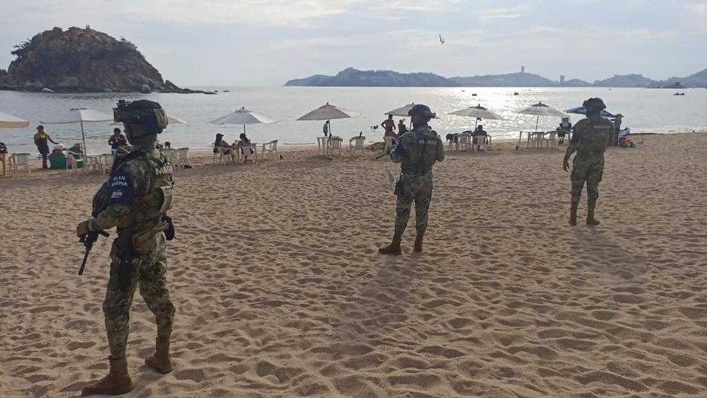 La marina-armada de méxico pone en marcha operación playas seguras-Acapulco en Guerrero