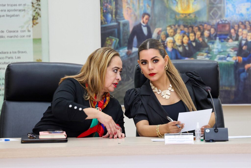 Se reúne gobernadora Evelyn Salgado con consejeras del INE y del IEPC de Guerrero