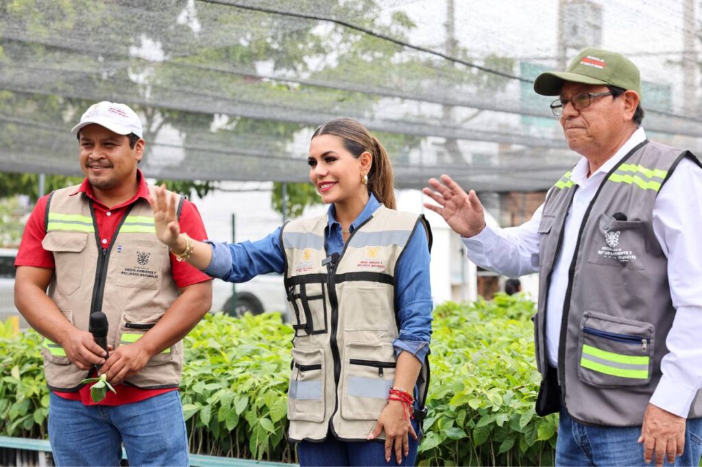 Alistan Evelyn Salgado campaña de reforestación para Acapulco y Coyuca de Benítez