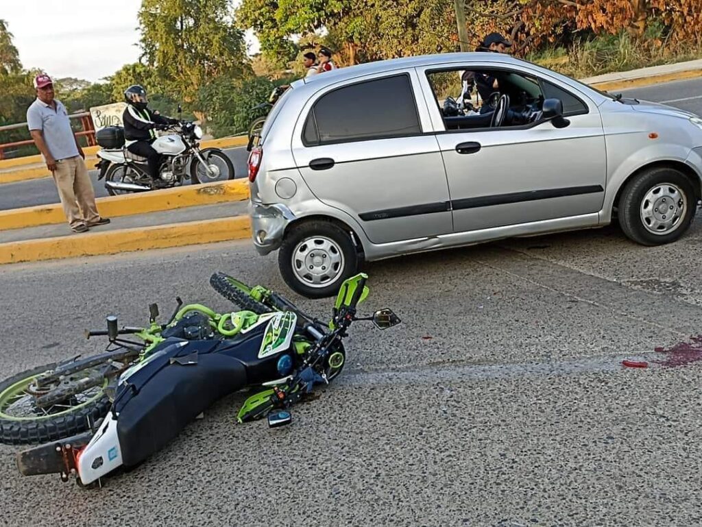 Accidentes de moto dejaron a una persona lesionada en Atoyac